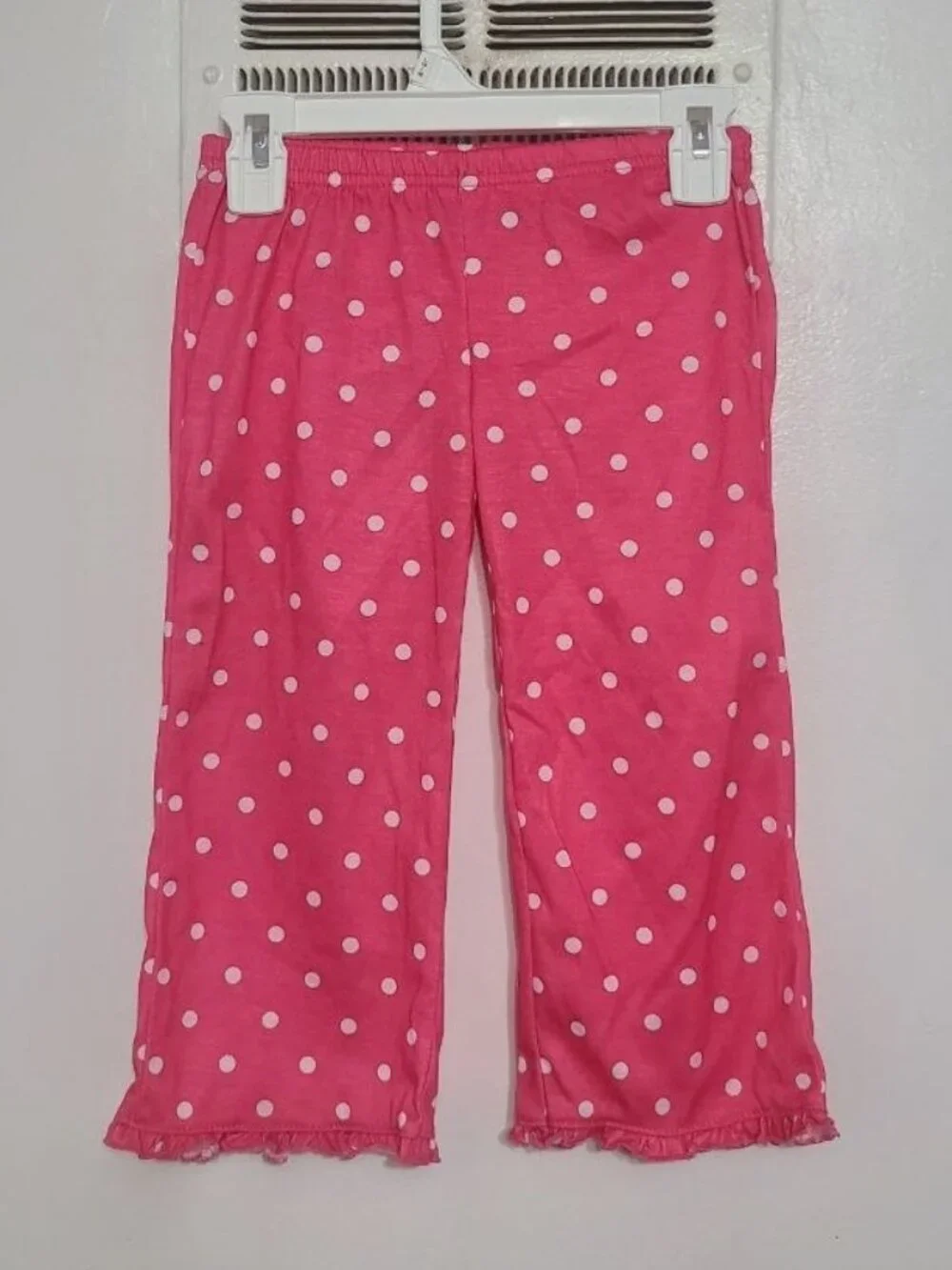Pink Polka Dot Pajama Pants